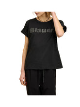 BLAUER Blauer T-Shirt Donna Nero Nero